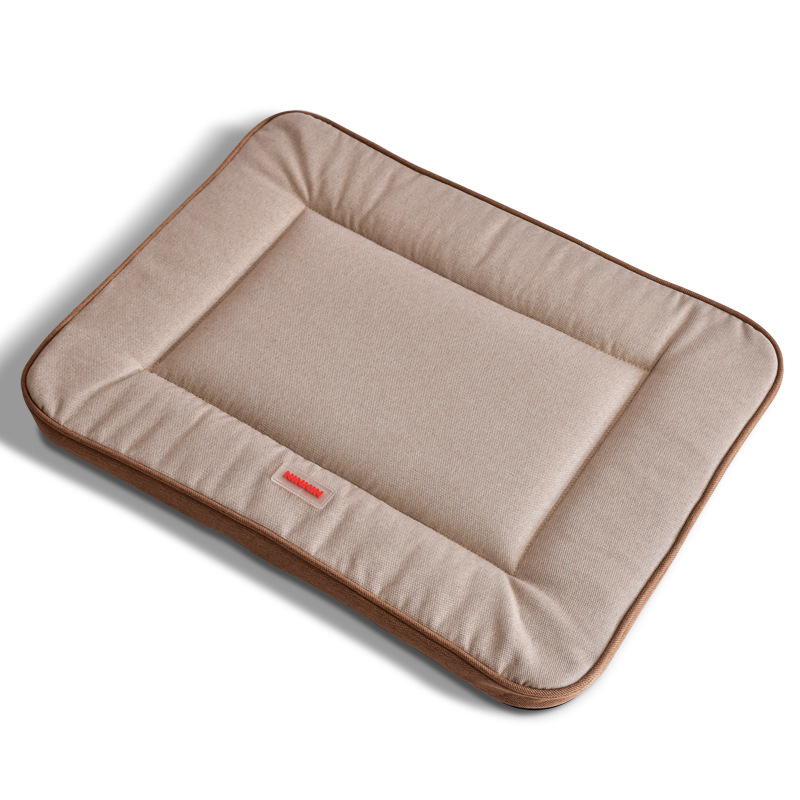 Calming Dog Bed - Tapete de algodão quatro estações para