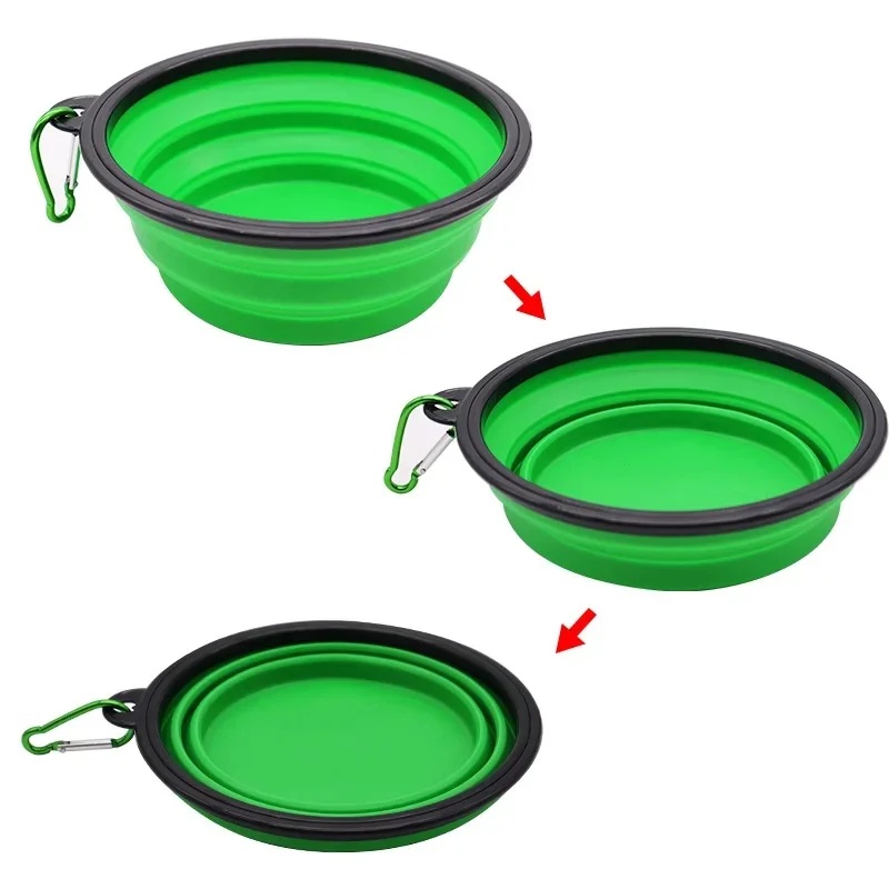 1/2 Peças Tigela Dobrável de S - Pet Supplies Dog Food avaliação e preço
