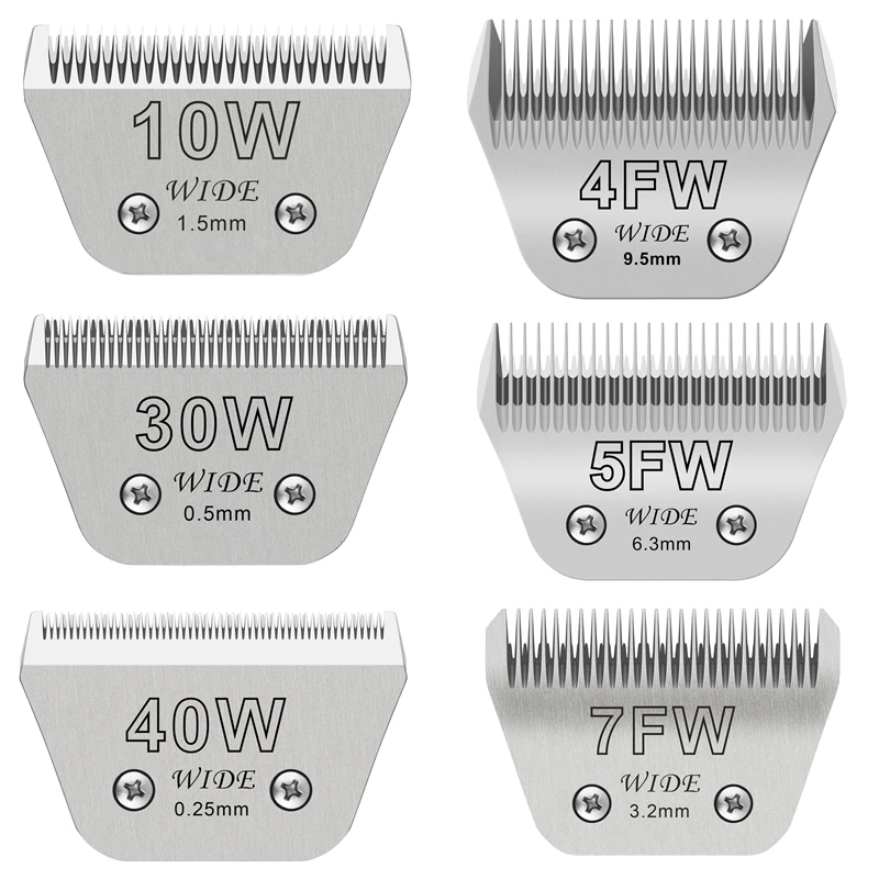 Lâmina larga de animal destacá - Dog Grooming Clippers avaliação e preço