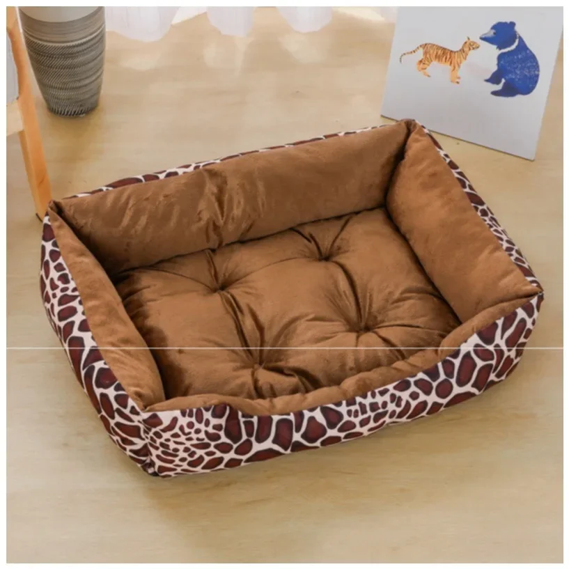 Cama quadrada para cães, acess - Calming Dog Bed avaliação e preço
