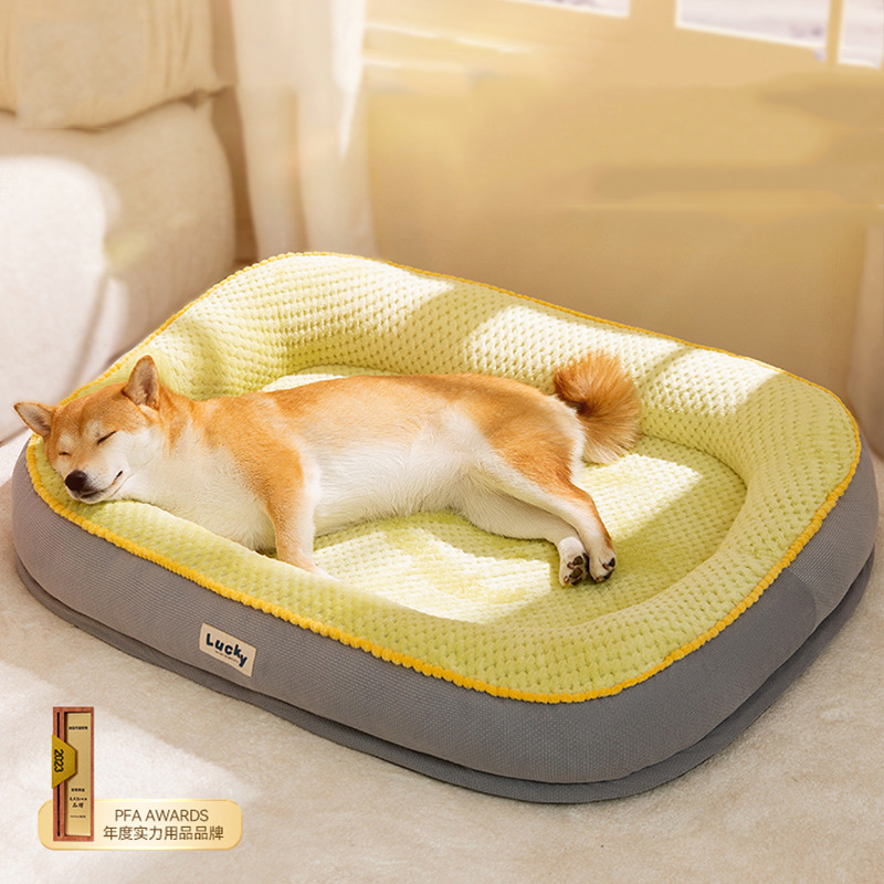 Cama de cachorro muito macia e - Calming Dog Bed avaliação e preço