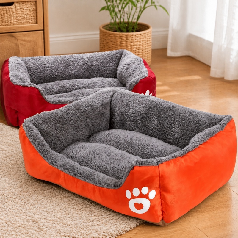 Cama de Pelúcia Macia para Cãe - Calming Dog Bed avaliação e preço