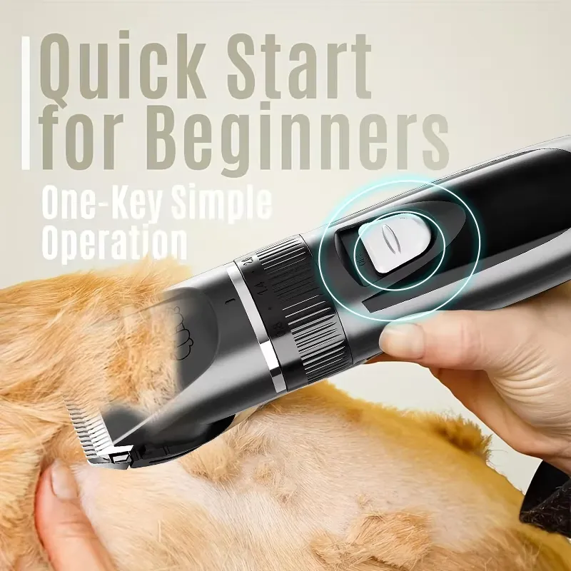 Kit de Tosquiadeira de Pelos p - Dog Grooming Clippers avaliação e preço
