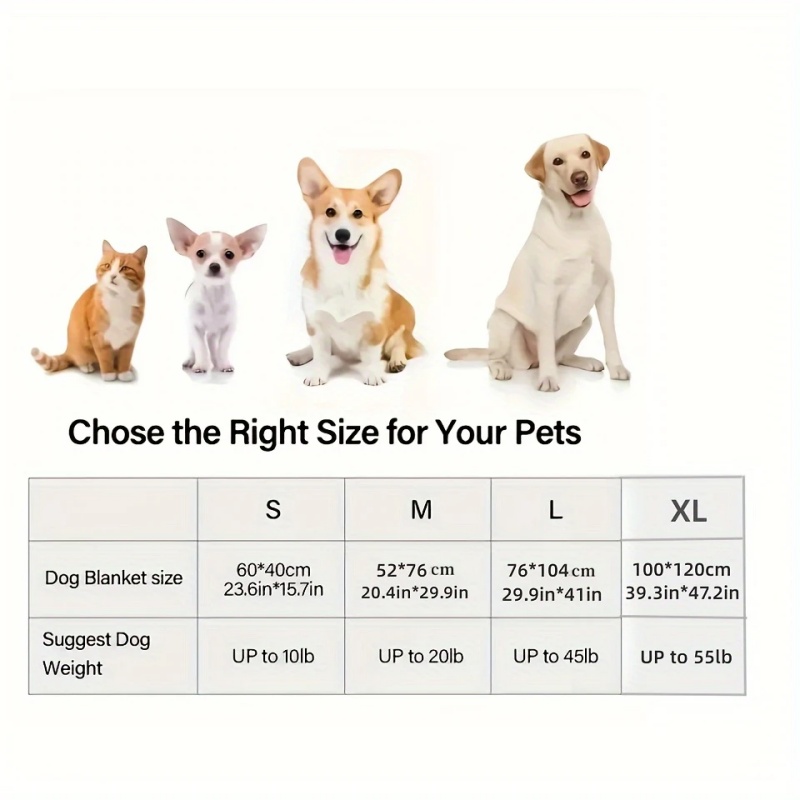 3 pçs macio fofo cobertor para - Pet Supplies Dog Food avaliação e preço