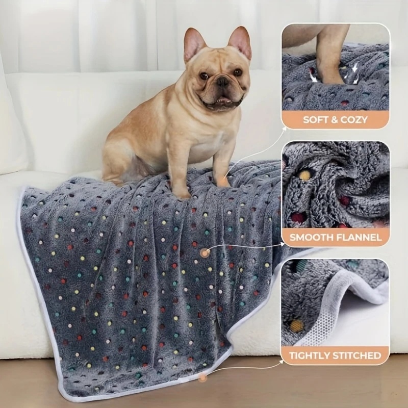3 pçs macio fofo cobertor para - Pet Supplies Dog Food avaliação e preço