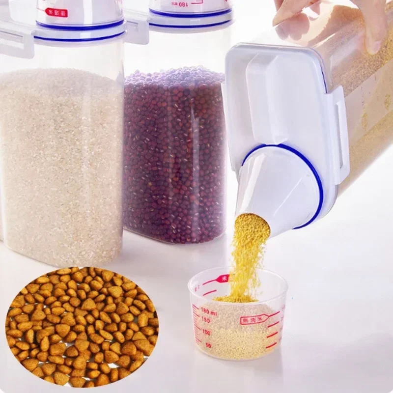 Balde de armazenamento de plás - Pet Supplies Dog Food avaliação e preço