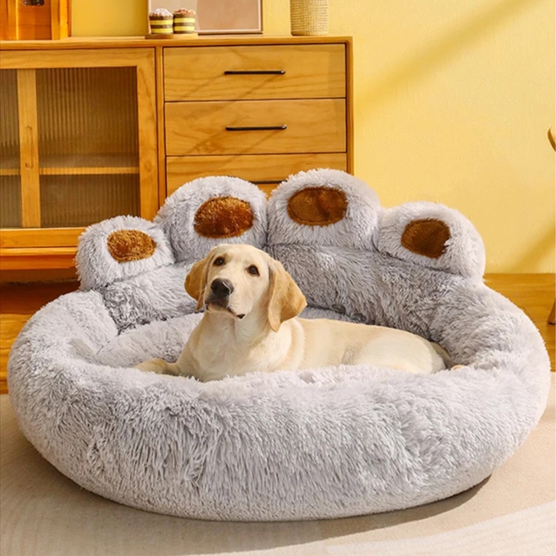 Cama de Pelúcia Grande e Macia - Calming Dog Bed avaliação e preço